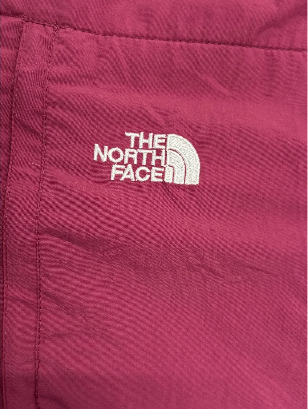 The North Face Women's XL Pink and Burgundy Fleece Jacket